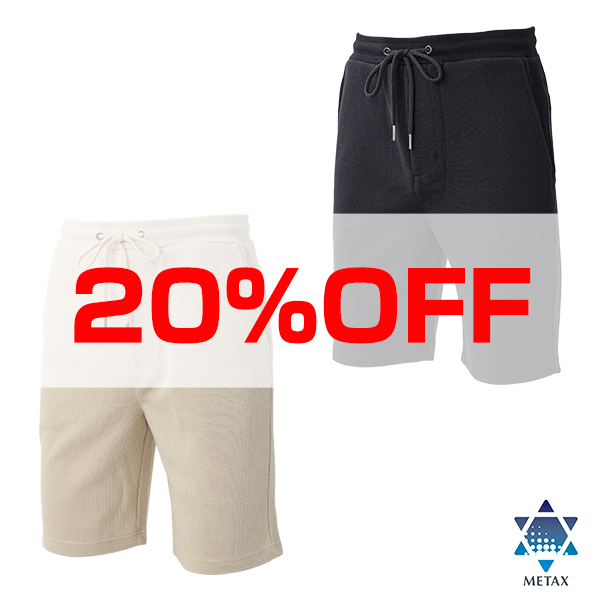 【20％OFF】リカバリーウェア ハーフパンツ