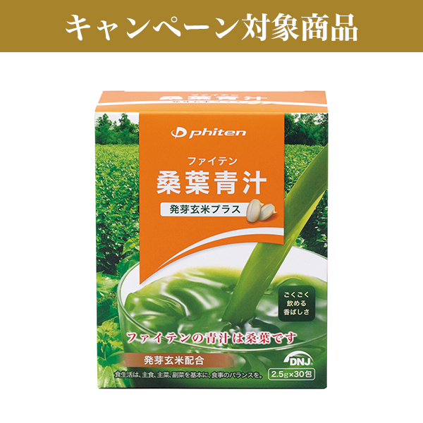 ファイテン桑葉青汁 発芽玄米プラス 30包