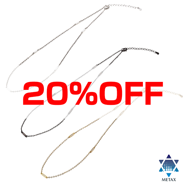 20％OFF】ネックレス チタンチェーン ステーション | ファイテン公式