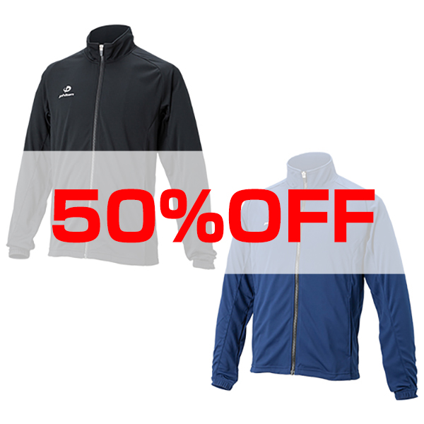 【50%OFF】ウォームアップシャツ