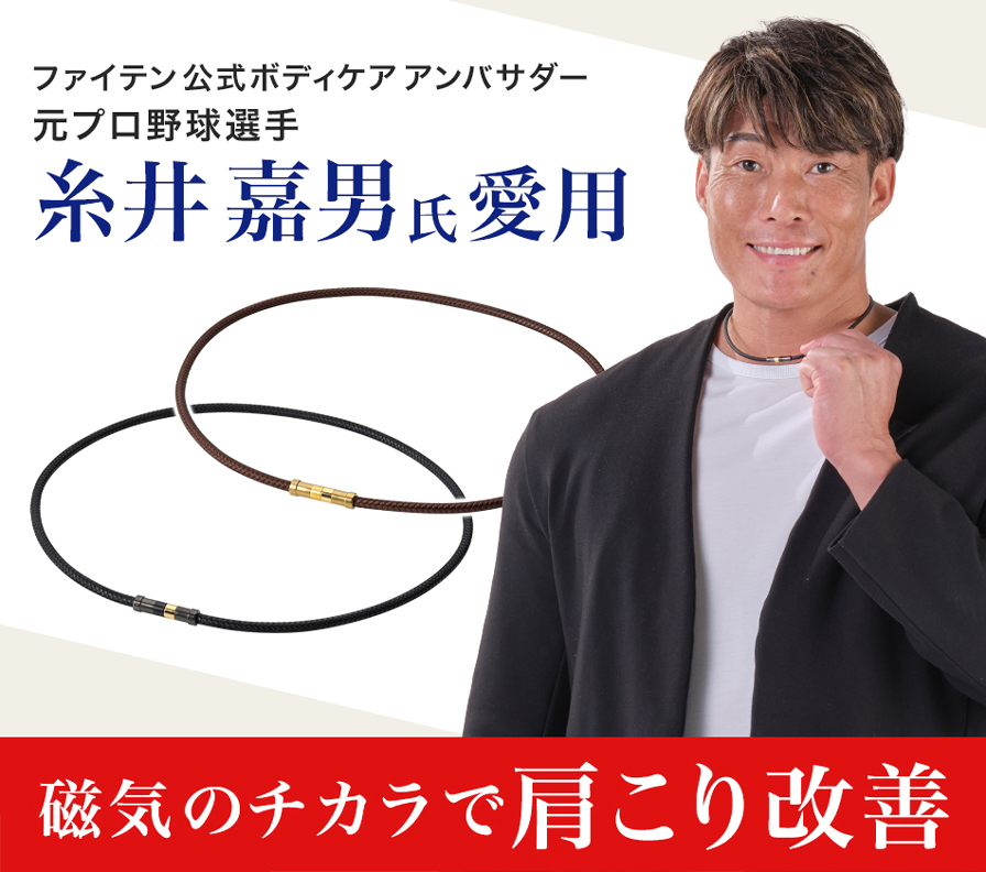 RAKUWA磁気チタンネックレス レザースタイル(管理医療機器