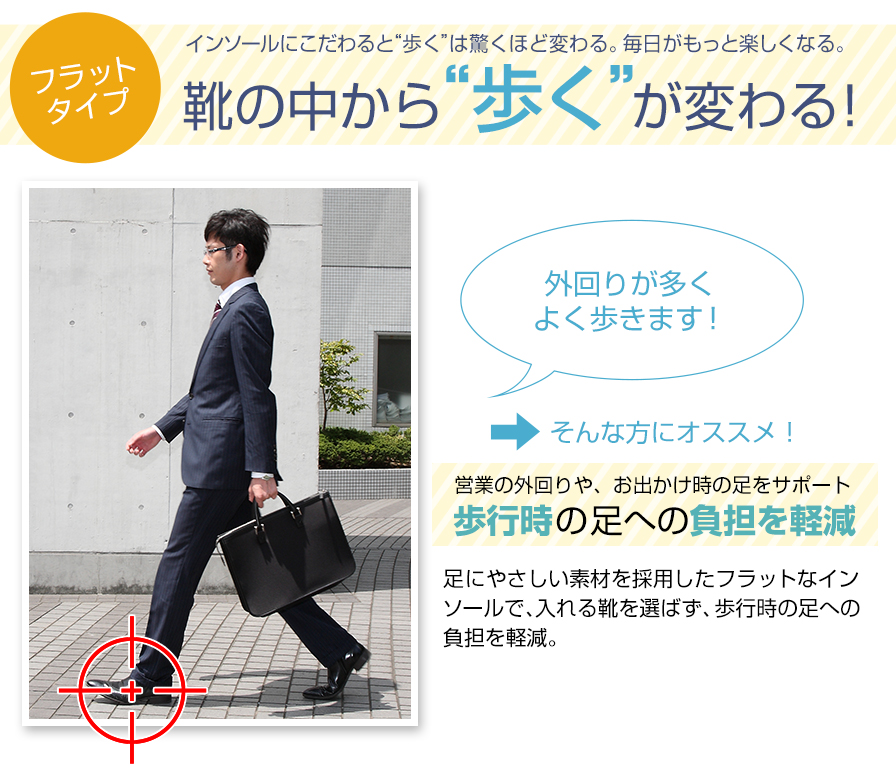 インソール フラットタイプ メタックス | ファイテン公式通販サイト