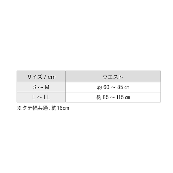 ファイテンサポーター ナノメタックス ソフトタイプ 腰用