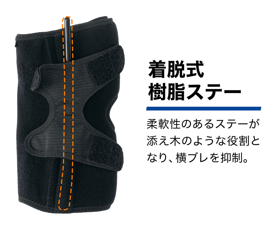 着脱式樹脂ステー