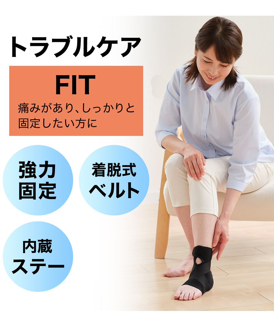 トラブルケア FIT 痛みがあり、しっかりと固定したい方に
