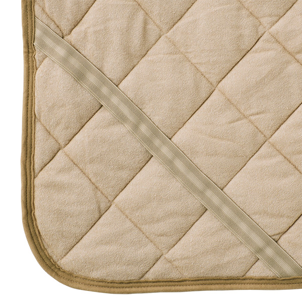 星のやすらぎ リバーシブル毛布敷きパッド パフタッチ＆パイル