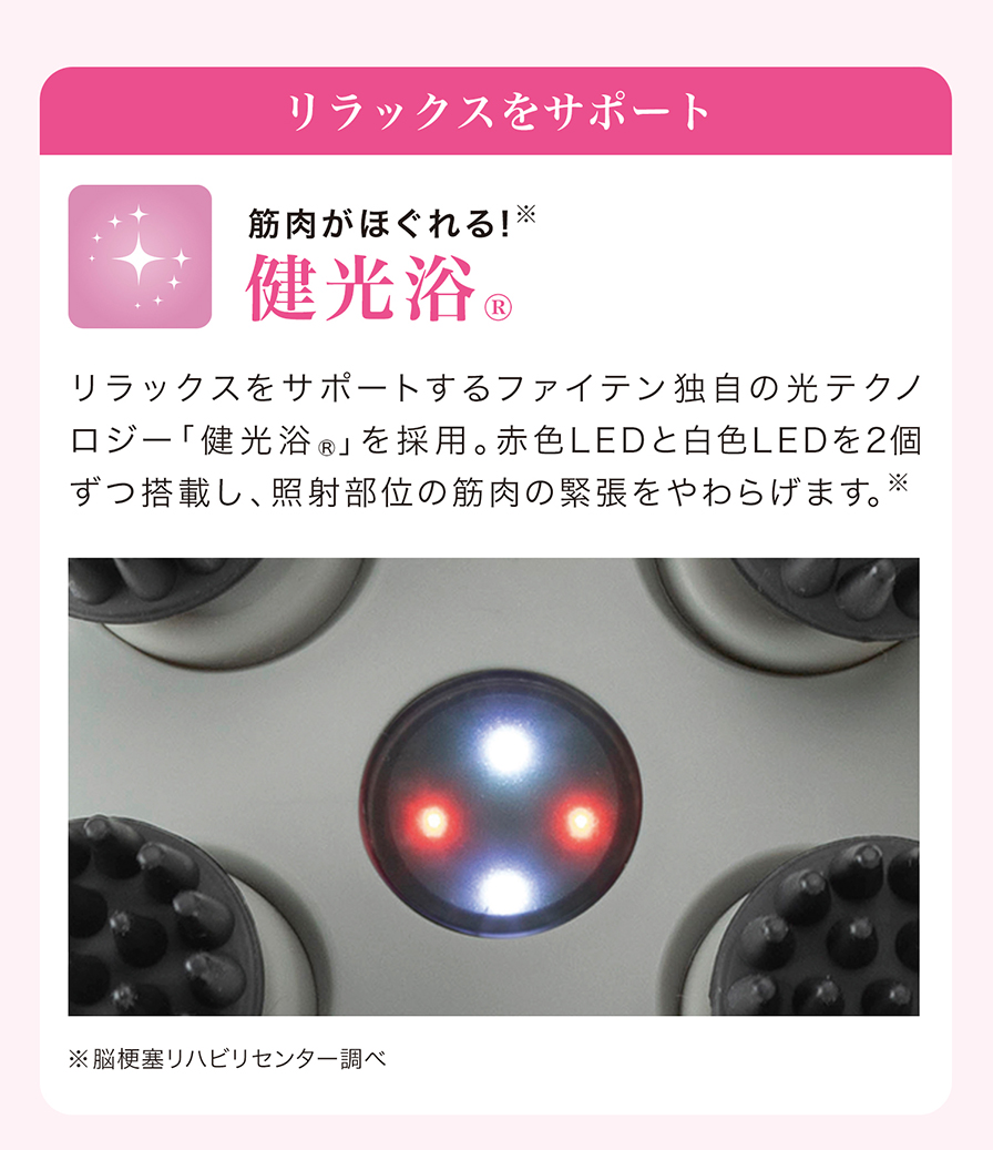 リラックスをサポート