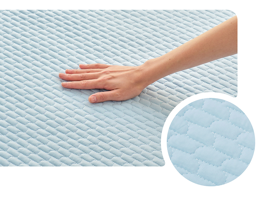 ポポイント2 コンパクトキルト採用