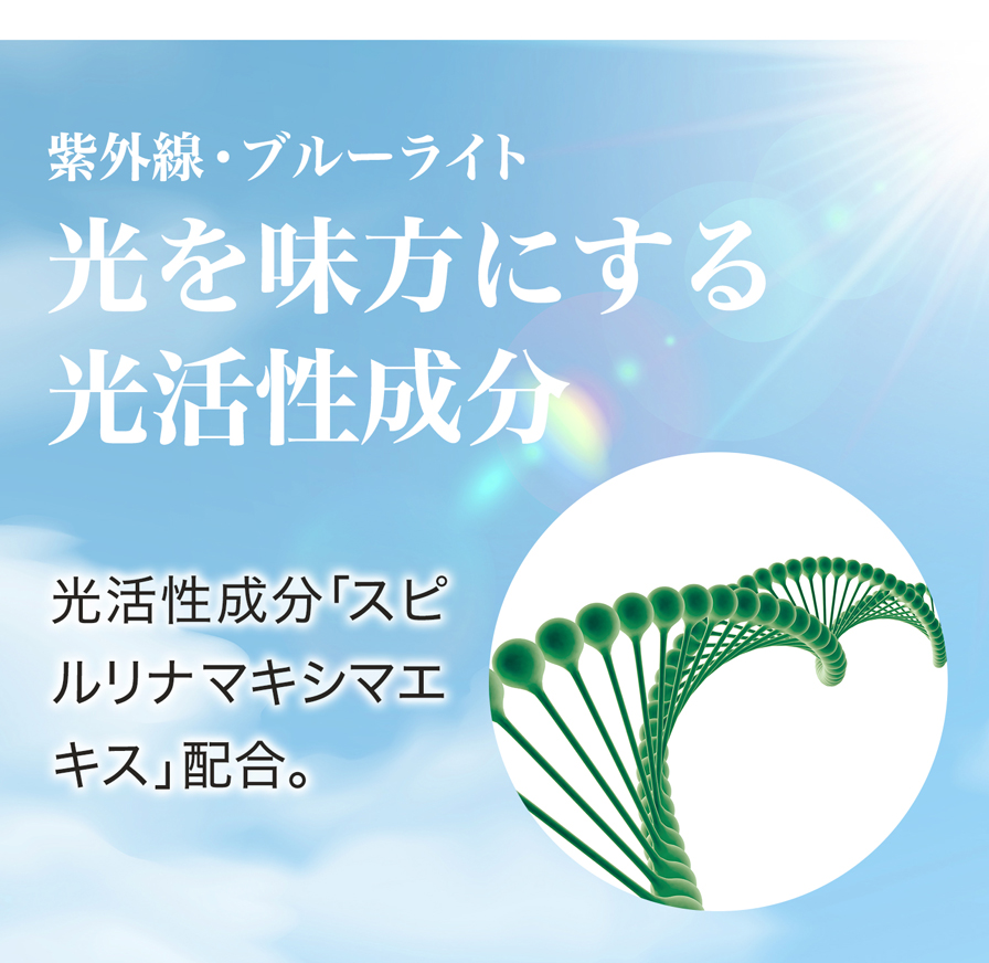 光を味方にする光活性成分