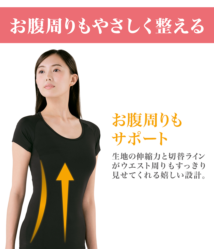 お腹周りもやさしく整える