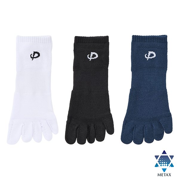 【20％OFF】スポーツソックス 5本指 アンクル(2足組)