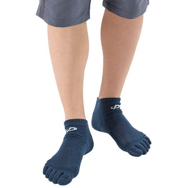【20％OFF】スポーツソックス 5本指 アンクル(2足組)