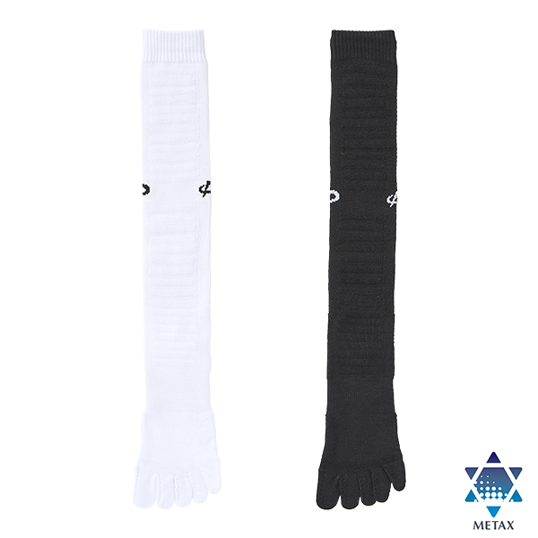 【20％OFF】スポーツソックス 5本指 ロング(2足組)
