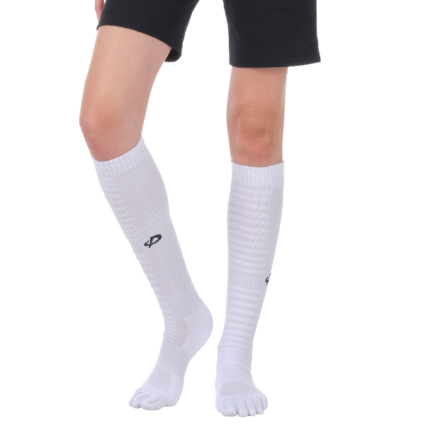 【20％OFF】スポーツソックス 5本指 ロング(2足組)