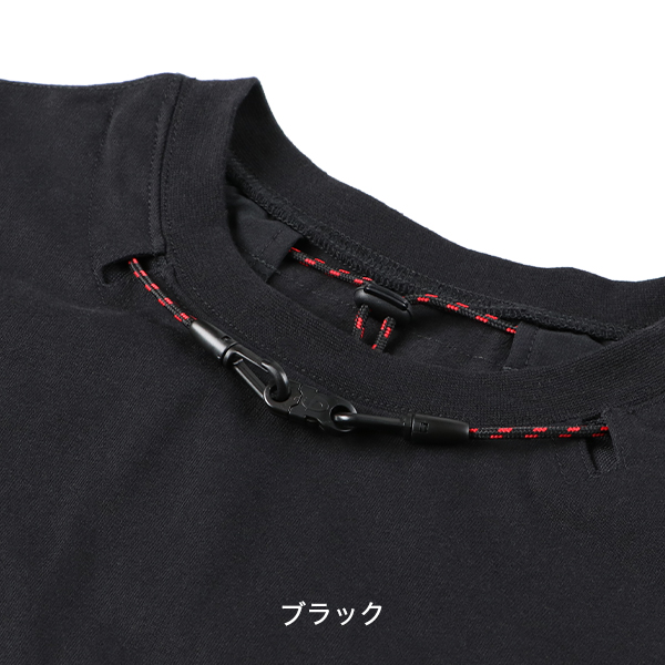 ハイブリッド ネック Tシャツ