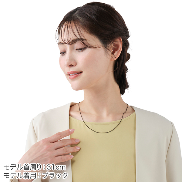 今ならポイント10倍!!】ファイテン 炭化チタンチェーン