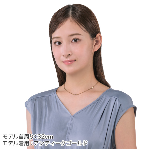 ネックレス チタンチェーン ステーション