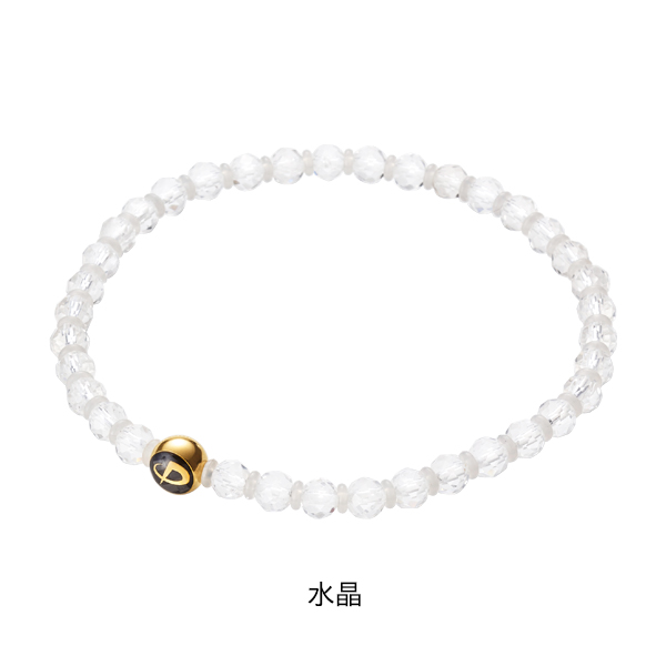 ファイテン 水晶クリスタルブレスレット(4mm玉) ファイテンクリスタルブレスレット｜羽生結弦×ファイテン