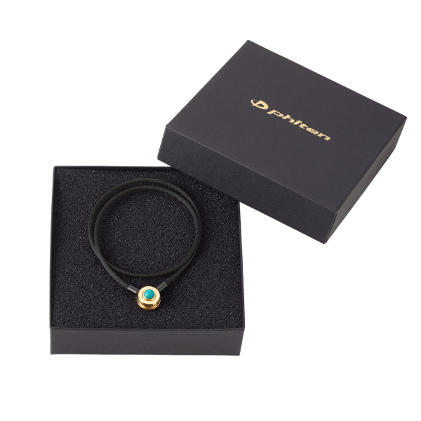 ネックレス プッシュタイプ||| ターコイズ