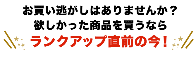 欲しかったあの商品